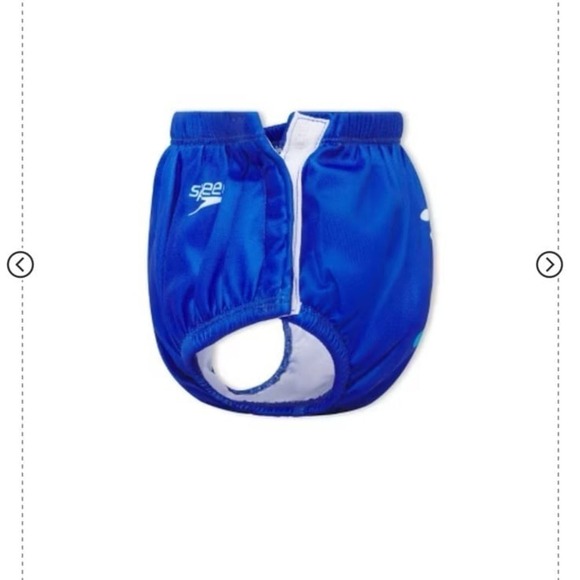 New Speedo Infant Swim Diaper - Blue Shark
Size medium 12 months 
Retail $16.99 - Picture 2 of 9